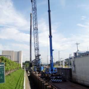 西之浦浄水場 導水管路耐震化工事　その３イメージ