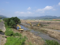 小田川緊急河道整備その３工事イメージサムネイル