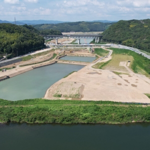 令和３年度小田川付替柳井原地区掘削他工事イメージ